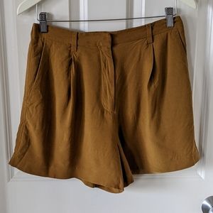 Frank & Oak High-Rise A-line Shorts